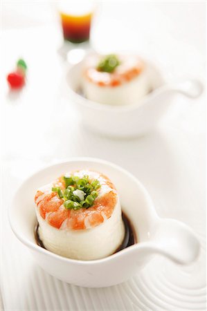 seafood sauce - Shrimp Tofu Stock Photo - Premium Royalty-Free, Code: 659-06901176