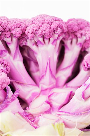 Pink cauliflower Photographie de stock - Premium Libres de Droits, Code: 659-06901846