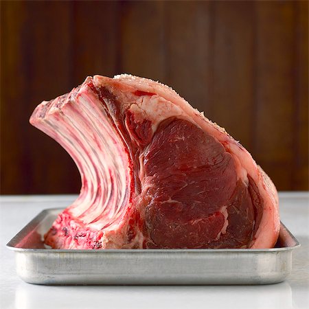 Rack of beef Stock Photo - Premium Royalty-Free, Code: 659-06902083