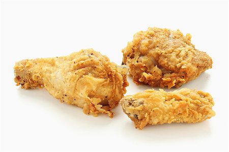 deep fried - Deep-fried chicken pieces Stock Photo - Premium Royalty-Free, Code: 659-06902122