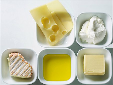 emmental - Still life with dairy products Foto de stock - Sin royalties Premium, Código: 659-06902552