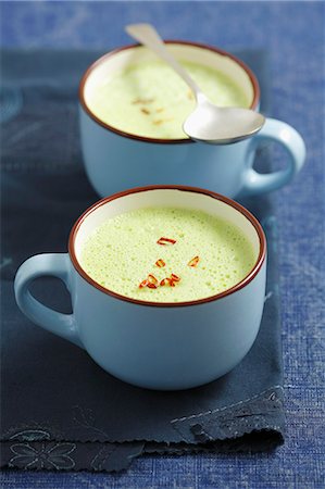 pulse soup - Cream of pea soup Stock Photo - Premium Royalty-Free, Code: 659-06902750