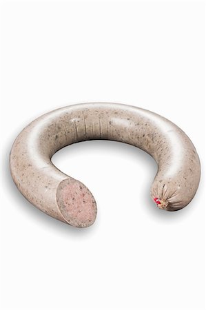sausage - Pfälzer liver sausage in a ring Stock Photo - Premium Royalty-Free, Code: 659-06902843