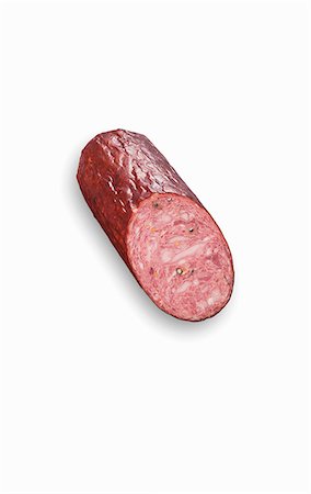 salchicha - Air-dried Krakowska sausage Foto de stock - Sin royalties Premium, Código: 659-06903637