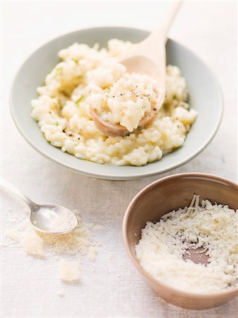 Risotto with Parmesan Stock Photo - Premium Royalty-Free, Code: 659-07027240