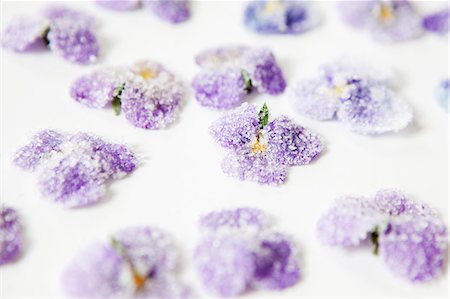 simsearch:659-06188405,k - Candied violets Photographie de stock - Premium Libres de Droits, Code: 659-07028111