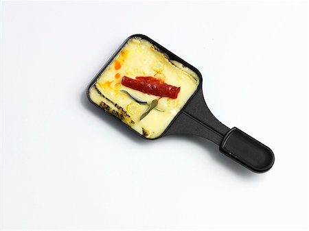 raclette - Raclette with chorizo Stock Photo - Premium Royalty-Free, Code: 659-07028180