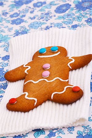 simsearch:659-07069044,k - Gingerbread man Stock Photo - Premium Royalty-Free, Code: 659-07028300