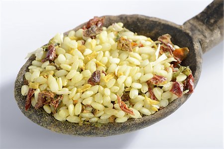 rice type - A ready-made risotto mix with dried vegetables and spices Stock Photo - Premium Royalty-Free, Code: 659-07028492