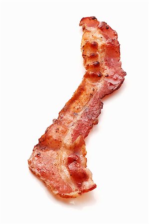 panfried - A fried bacon rasher Foto de stock - Sin royalties Premium, Código: 659-07028840