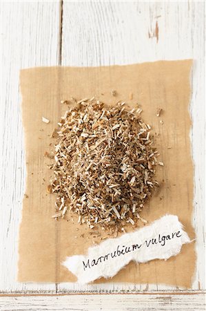 système digestif - Dried white horehound (Marrubium vulgare) Photographie de stock - Premium Libres de Droits, Code: 659-07069768