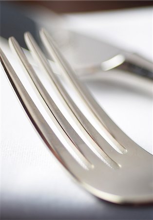 Fork (detail) Photographie de stock - Premium Libres de Droits, Code: 659-07597637