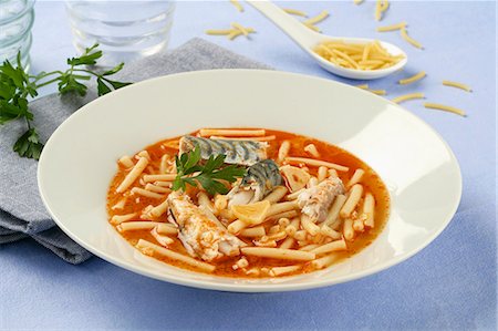 simsearch:659-08419175,k - Mackerel with noodles (Andalusia) Stock Photo - Premium Royalty-Free, Code: 659-07598032