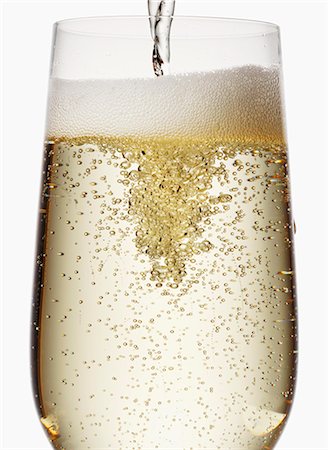 Pouring sparkling wine Foto de stock - Sin royalties Premium, Código: 659-07598454