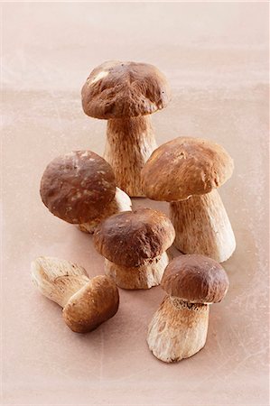 simsearch:659-07028069,k - Fresh porcini mushrooms Stock Photo - Premium Royalty-Free, Code: 659-07598456