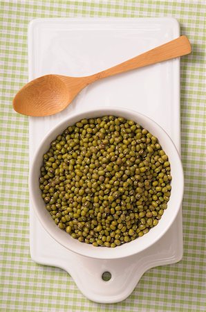pulso (latido) - Green soya beans Foto de stock - Sin royalties Premium, Código: 659-07598701