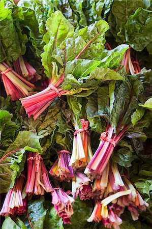 simsearch:659-07610394,k - Several bunches of rainbow chard Stock Photo - Premium Royalty-Free, Code: 659-07598801