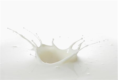 fresco - Splash of milk Foto de stock - Royalty Free Premium, Número: 659-07599135