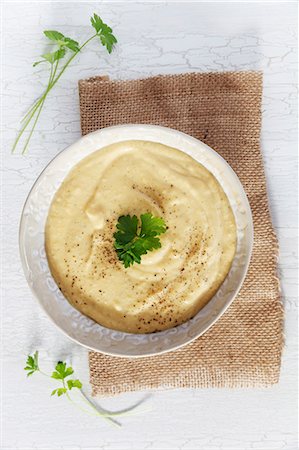 rutabaga - Turnip soup with parsley Stock Photo - Premium Royalty-Free, Code: 659-07739373