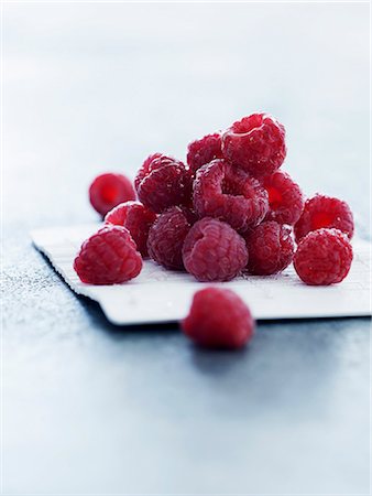 simsearch:659-03537384,k - Fresh Raspberries Foto de stock - Royalty Free Premium, Número: 659-07958385