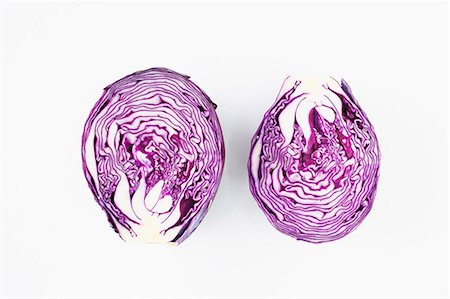 simsearch:659-06495021,k - Sliced red cabbage Foto de stock - Sin royalties Premium, Código: 659-08147191