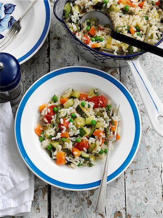 simsearch:659-06902399,k - Mixed vegetable risotto Stock Photo - Premium Royalty-Free, Code: 659-08147793