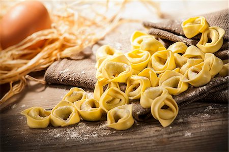 raw pasta photography - Fresh tortellini Stock Photo - Premium Royalty-Free, Code: 659-08147835