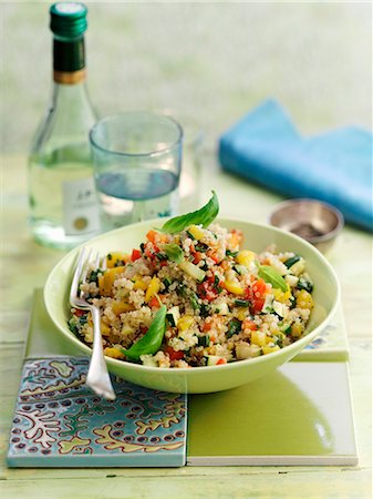 quinoa - Quinoa pilau with vegetables Stock Photo - Premium Royalty-Free, Code: 659-08147912