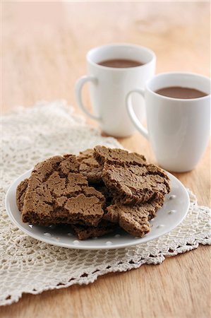 speculoos - Spiced slices Foto de stock - Sin royalties Premium, Código: 659-08419186