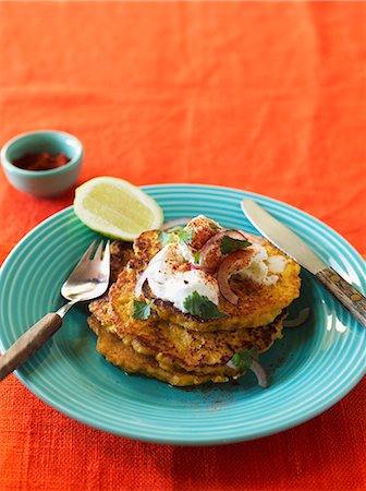 simsearch:659-08419625,k - Cachapas (corn pancakes, Venezuelan) Stockbilder - Premium RF Lizenzfrei, Bildnummer: 659-08419625