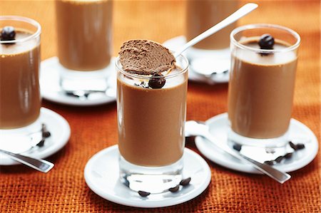 simsearch:659-06306702,k - Glasses of coffee mousse Stock Photo - Premium Royalty-Free, Code: 659-08513038