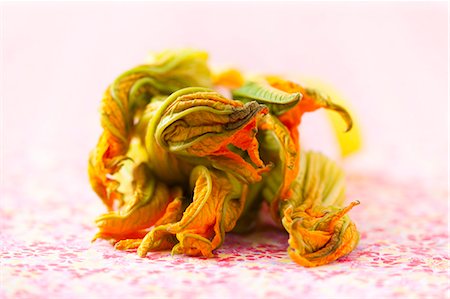 summer squash - Courgette flowers Stock Photo - Premium Royalty-Free, Code: 659-08896189