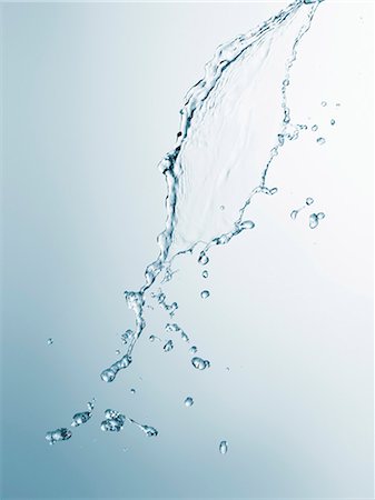 splashed with water - Water splash Stock Photo - Premium Royalty-Free, Code: 659-08896672