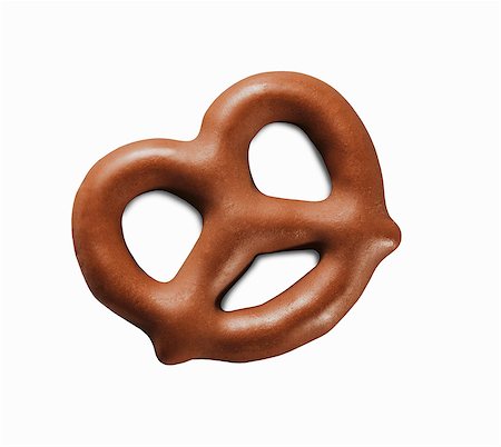 simsearch:659-08902725,k - A mini chocolate pretzel (close-up) Foto de stock - Sin royalties Premium, Código: 659-08902706