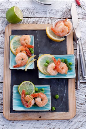 simsearch:659-07739679,k - Fried prawns with beans and peas Stock Photo - Premium Royalty-Free, Code: 659-08903721