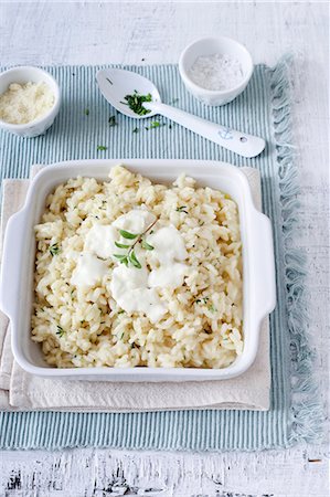 simsearch:659-07598917,k - Cheese and herb risotto with Parmesan Stock Photo - Premium Royalty-Free, Code: 659-08940591