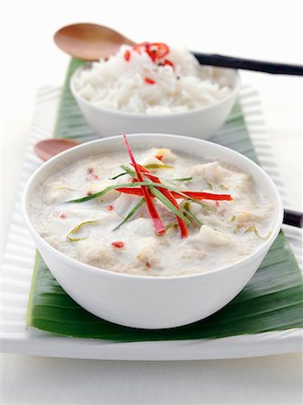 simsearch:659-09124485,k - Amok (fish curry, Cambodia) Photographie de stock - Premium Libres de Droits, Code: 659-09124617