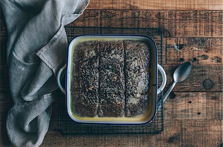 simsearch:659-09125164,k - Malva Pudding (dessert from South Africa) Foto de stock - Sin royalties Premium, Código: 659-09125006