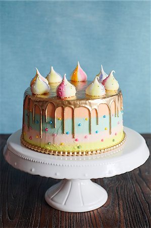 A unicorn cake for adults Stock Photo - Premium Royalty-Free, Code: 659-09125503