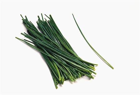 Fresh chives Foto de stock - Sin royalties Premium, Código: 659-01844289