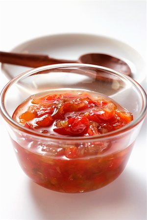 Pepper relish in small bowl Stock Photo - Premium Royalty-Free, Code: 659-01844683