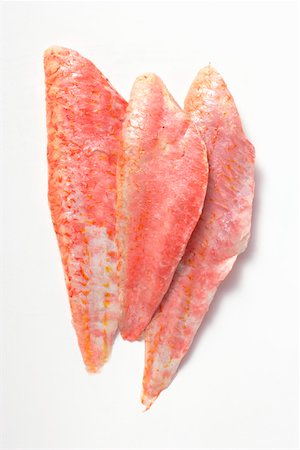 Three red mullet fillets Stock Photo - Premium Royalty-Free, Code: 659-01844710