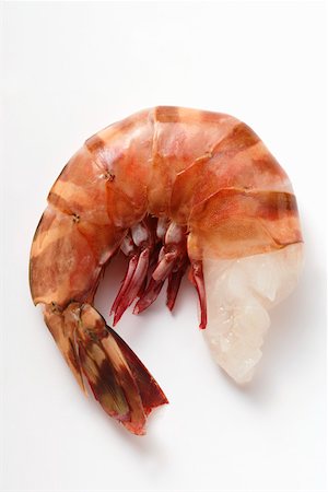 King prawn without head Foto de stock - Sin royalties Premium, Código: 659-01844847