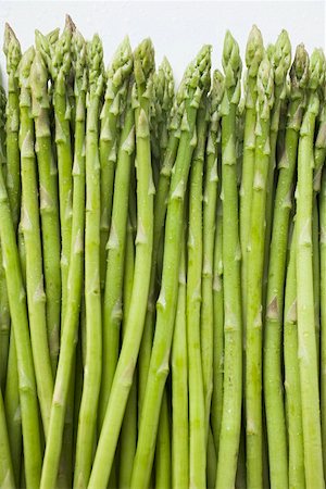Green asparagus Foto de stock - Sin royalties Premium, Código: 659-01845910