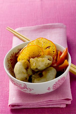 simsearch:659-03527624,k - Deep-fried meatballs with vegetables (Asia) Stock Photo - Premium Royalty-Free, Code: 659-01846899