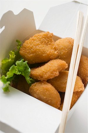 simsearch:659-01847449,k - Chicken Nuggets to take away Stock Photo - Premium Royalty-Free, Code: 659-01847427