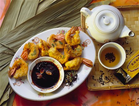 simsearch:659-01856317,k - Butterfly Shrimp with Dip Foto de stock - Sin royalties Premium, Código: 659-01848621