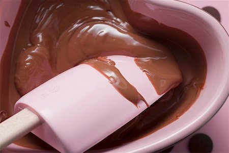 simsearch:659-03532192,k - Melted chocolate with mixing spoon Stock Photo - Premium Royalty-Free, Code: 659-01849721