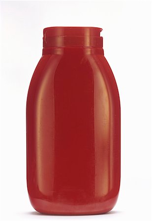 plastic bottle - Ketchup in Plastic Squeeze Bottle Foto de stock - Sin royalties Premium, Código: 659-01842505