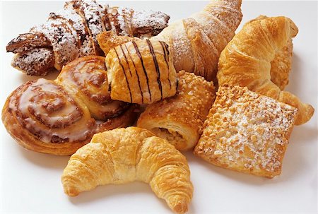 puff pastry - Assorted Pastries Stock Photo - Premium Royalty-Free, Code: 659-01842551